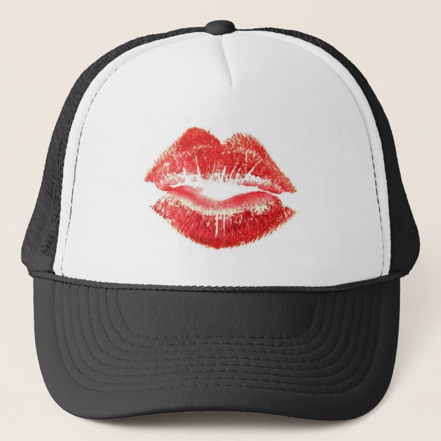 Gorra De Camionero Labios calientes (Anverso)