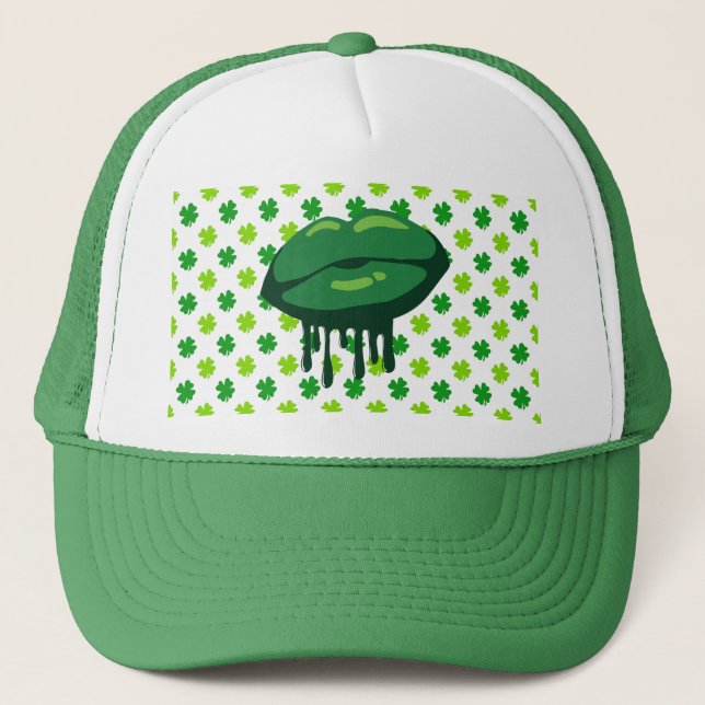 Gorra De Camionero Labios de la mujer (Anverso)