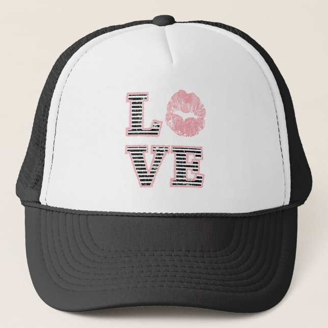 Gorra De Camionero Labios del amor (Anverso)