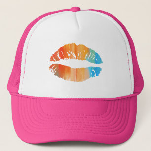 Gorra De Camionero Labios elegantes