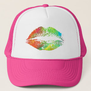 Gorra De Camionero Labios Elegantes #4