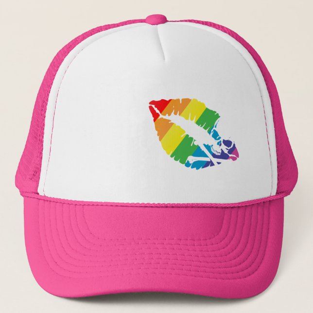 Gorra De Camionero labios envenenados (Anverso)