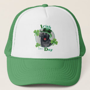Gorra De Camionero Laboratorio negro del Día de San Patricio