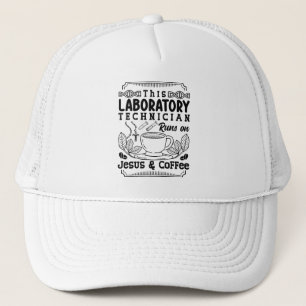 Gorra De Camionero Laboratorio Técnico Técnico Químico Lab Tech