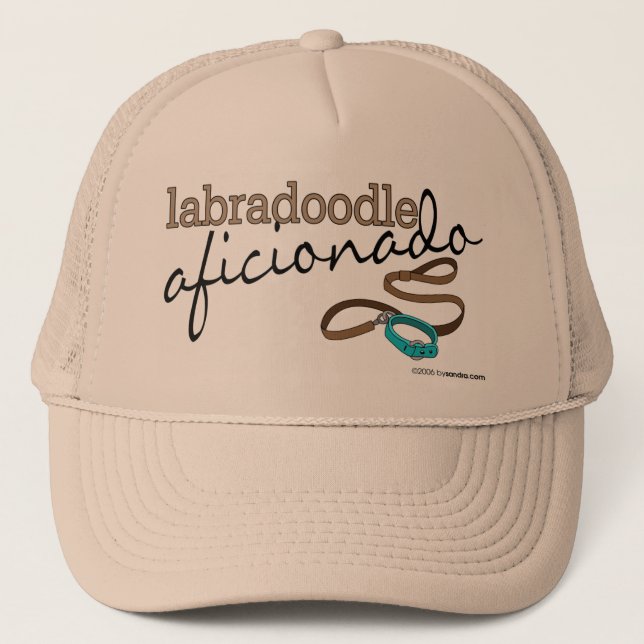Gorra De Camionero Labradoodle (Anverso)
