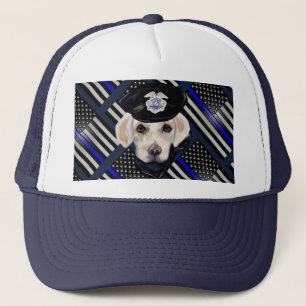 Gorra De Camionero Labrador blanco recuperador