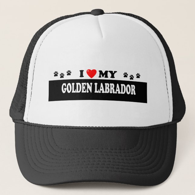 GORRA DE CAMIONERO LABRADOR DE ORO (Anverso)