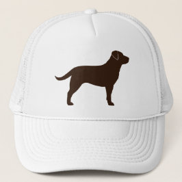 Gorra De Camionero Labrador Recuperador (Chocolate)