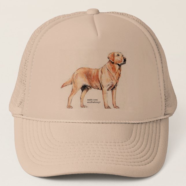 Gorra De Camionero Labrador Retriever (Anverso)