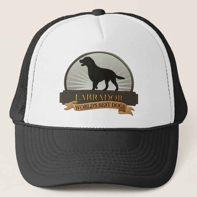 Gorra De Camionero Labrador Retriever (Anverso)