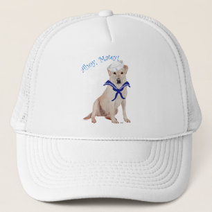 Gorra De Camionero Labrador Retriever Amarillo Marinero