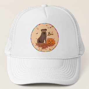Gorra De Camionero Labrador Retriever marrón de Halloween