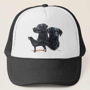Gorra De Camionero Labrador retriever negro