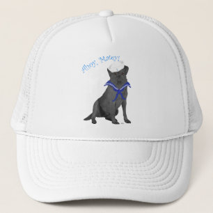 Gorra De Camionero Labrador Retriever Negro Marinero