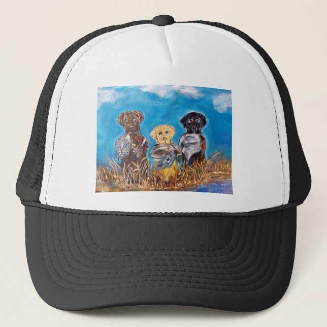 GORRA DE CAMIONERO LABRADOR RETRIEVERS (Anverso)