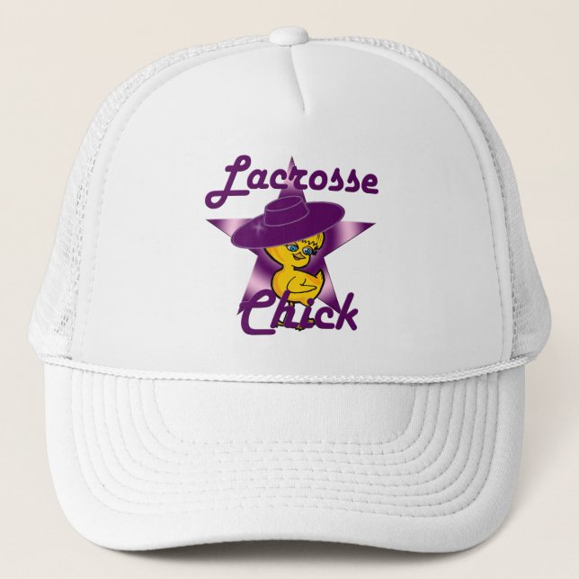 Gorra De Camionero Lacrosse Chick (Anverso)