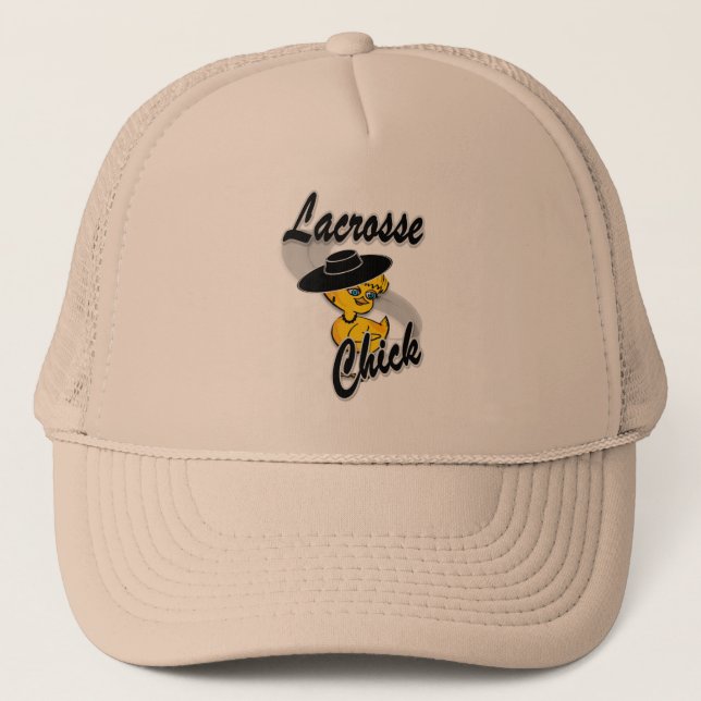 Gorra De Camionero Lacrosse Chick #4 (Anverso)