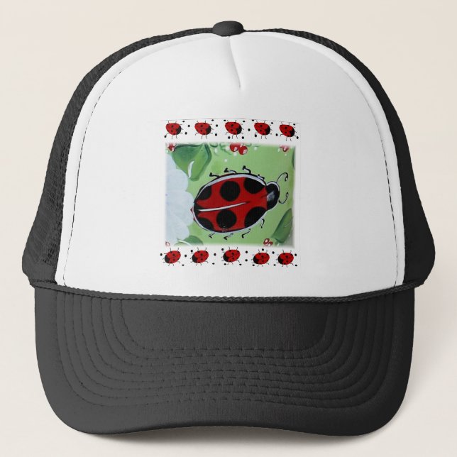 Gorra De Camionero Lady-Bug (Anverso)