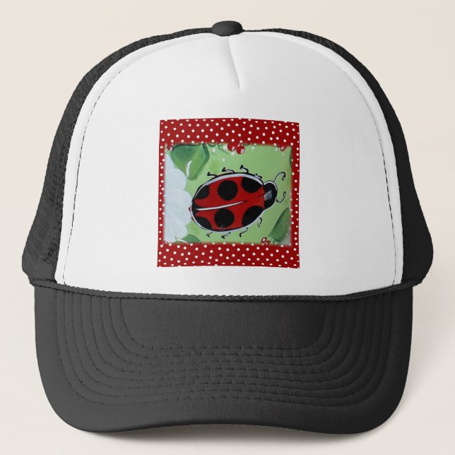 Gorra De Camionero Lady Bug (Anverso)