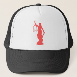 Gorra De Camionero Lady Justice Pink