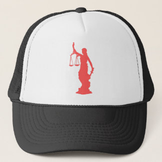 Gorra De Camionero Lady Justice Pink