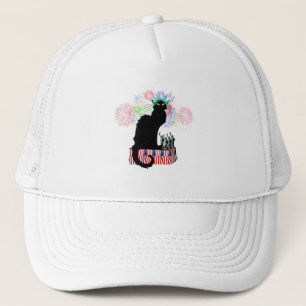 Gorra De Camionero Lady Liberty - Patriotic Le Chat Noir