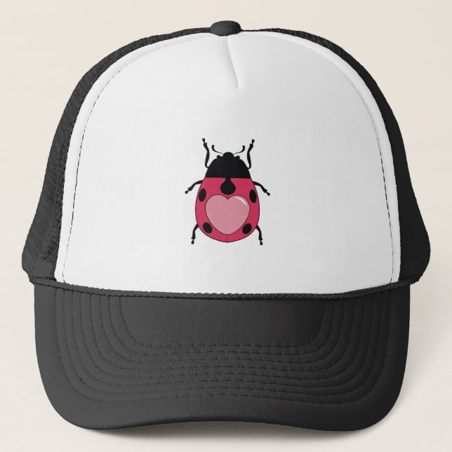 GORRA DE CAMIONERO LADYBUG LOVE (Anverso)