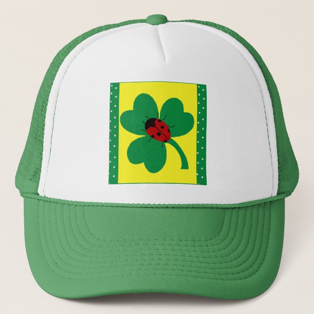 Gorra De Camionero Ladybugs de St. Patty (Anverso)