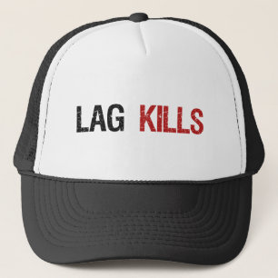 Gorra De Camionero Lag Kills Gamers