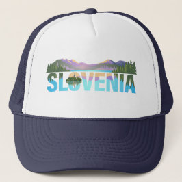 Gorra De Camionero Lago Bled Eslovenia Europa