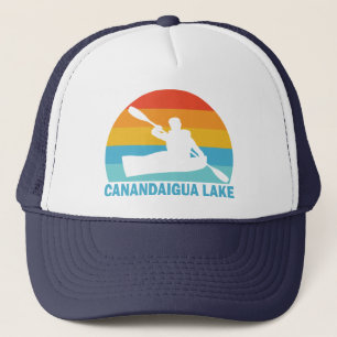 Gorra De Camionero Lago Canandaigua Nueva York Kayak