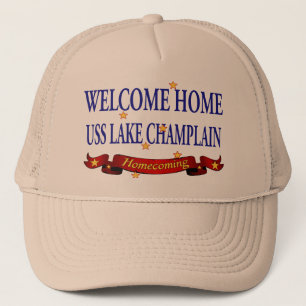 Gorra De Camionero Lago casero agradable Champlain