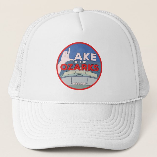 Gorra De Camionero Lago de los Ozarks (Anverso)