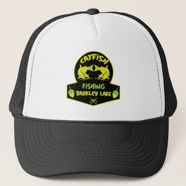 Gorra De Camionero Lago de pesca de altura Barkley Kentucky (Anverso)