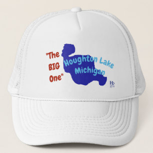 Gorra De Camionero Lago Houghton, Michigan