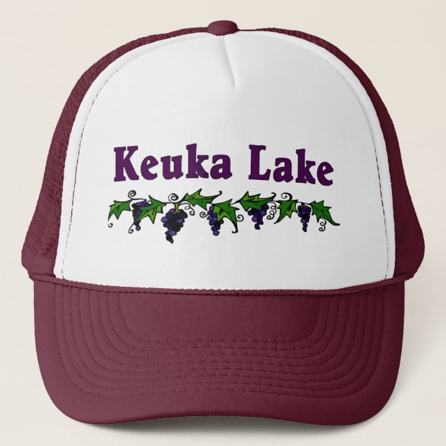 Gorra De Camionero Lago Keuka (Anverso)