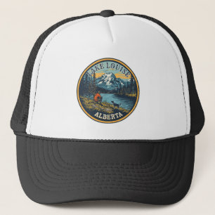 Gorra De Camionero Lago Louise Canadá Viajes Regalo Parque Nacional B
