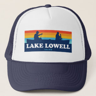 Gorra De Camionero Lago Lowell Idaho Canoe