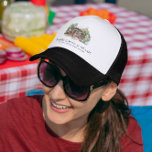 Gorra De Camionero Lago Michigan | Fin de semana de cumpleaños<br><div class="desc">Presenta ilustraciones acuáticos de moda con elegantes y modernos tipos de letra. Los favores perfectos para tu fiesta de cumpleaños. Agregue la redacción de su personalizado a este diseño utilizando los cuadros "Editar esta plantilla de diseño" situados en la parte derecha del elemento, o haga clic en el botón azul...</div>