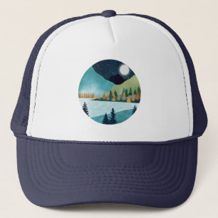 Gorra De Camionero Lago Moonrise