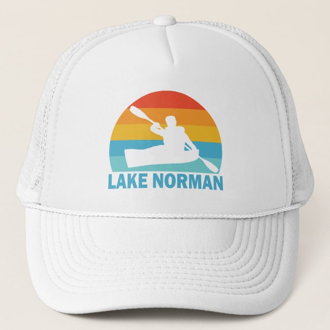 Gorra De Camionero Lago Norman Carolina Kayak (Anverso)