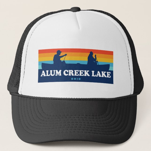 Gorra De Camionero Lago Ohio Canoe (Anverso)