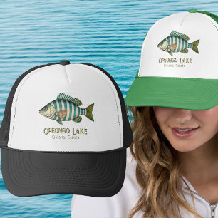 Gorra De Camionero Lago Opeongo Ontario Canadá náutico pescado