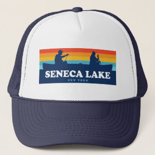 Gorra De Camionero Lago Seneca Canoe Nueva York