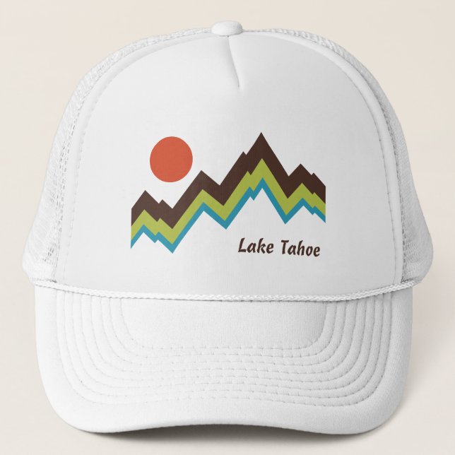 Gorra De Camionero Lago Tahoe (Anverso)