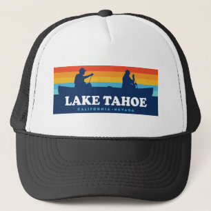 Gorra De Camionero Lago Tahoe California Nevada Canoe