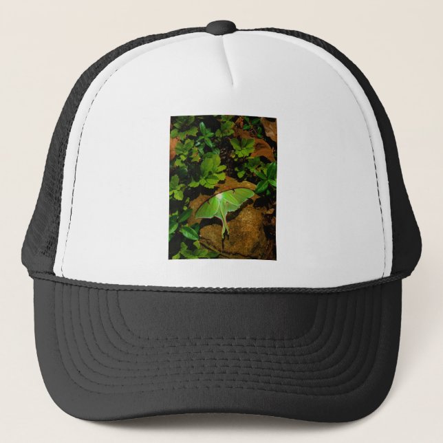 Gorra De Camionero Lágrima luna verde gigante (Anverso)
