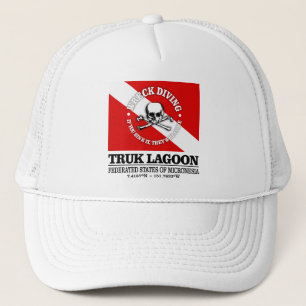 Gorra De Camionero Laguna de Truk (las mejores ruinas)