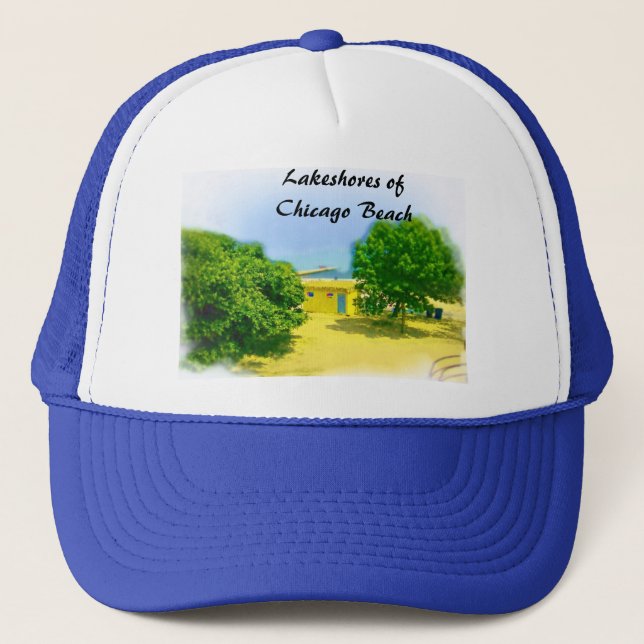 Gorra De Camionero Lakeshores de Chicago Beach (Anverso)