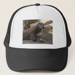 Gorra De Camionero Lamedura del dragón de Komodo